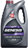 Купить Моторное масло Лукойл Genesis Universal 5W-30 4л  в Минске.